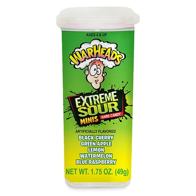 warheads® extreme sour minis hard candy 1.75oz