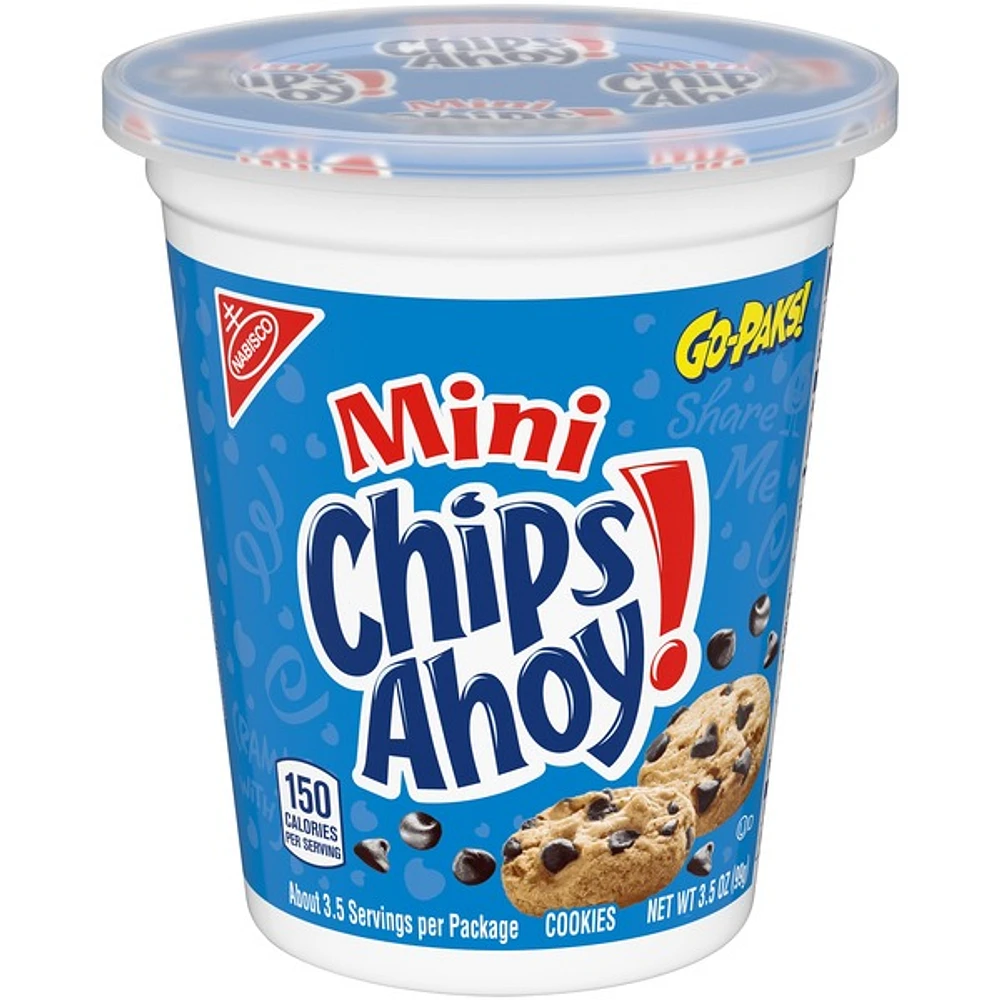 mini chips ahoy!® cookies go-pak 3.5oz