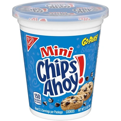 mini chips ahoy!® cookies go-pak 3.5oz