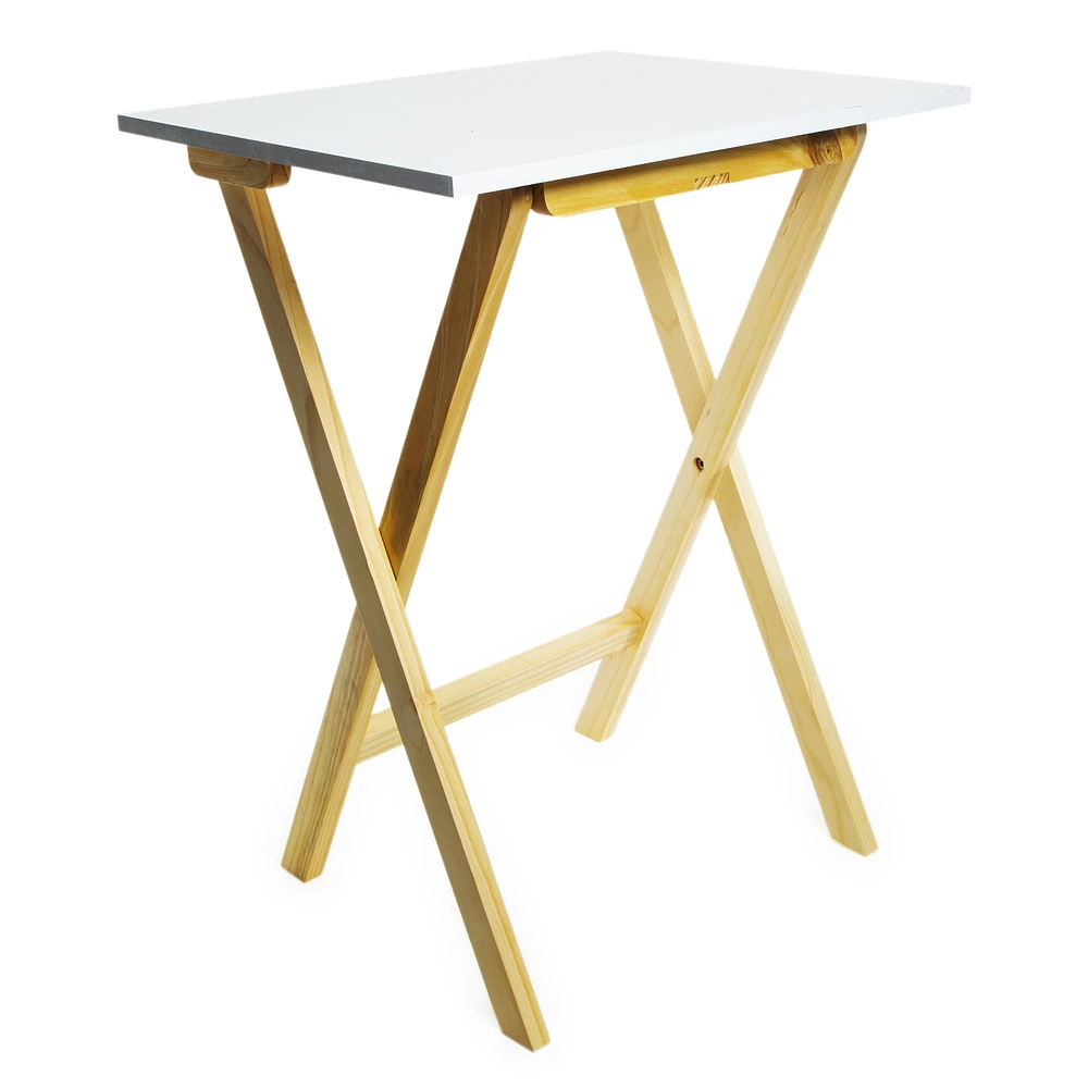 folding side table 23.5in