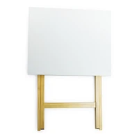 folding side table 23.5in