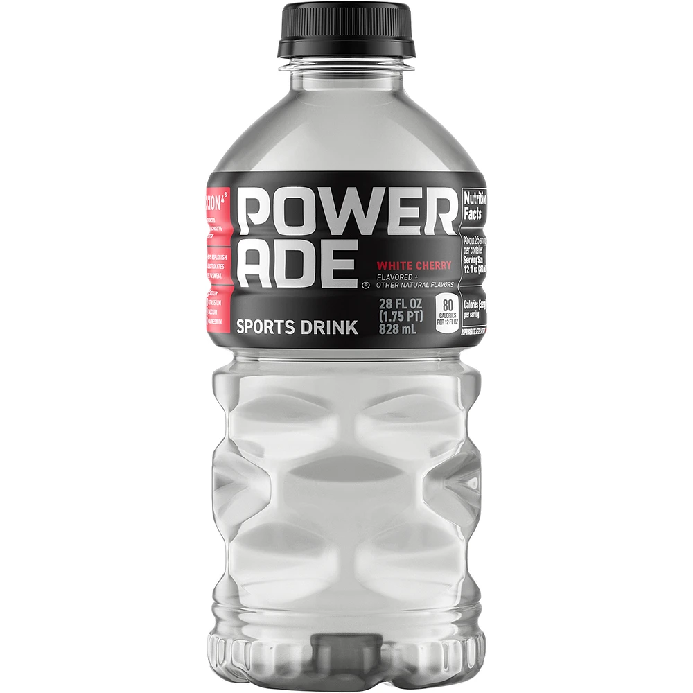 powerade® white cherry sports drink 28oz