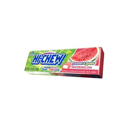 hi-chew™ sweet & sour watermelon fruity chewy candy 1.76oz