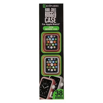 hard shell rugged case for Apple Watch® 38mm 2-pack
