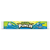 sour punch straws® blue raspberry candy 2oz