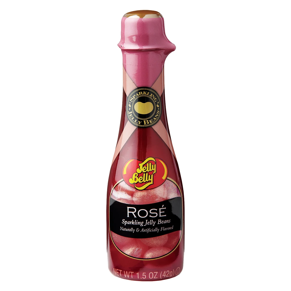 jelly belly® rose sparkling jelly beans in a bottle 1.5oz
