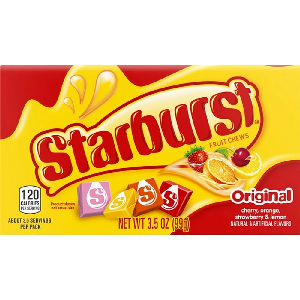 starburst® original theater box candy 3.5oz