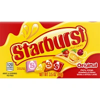 starburst® original theater box candy 3.5oz