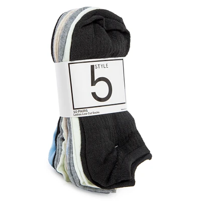 low-cut ankle socks 10-pack