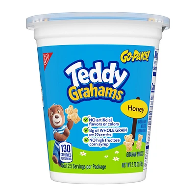 honey teddy grahams™ cookies go-pak 2.75oz