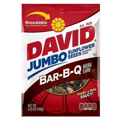 david's® bar-b-q sunflower seeds 5.25oz