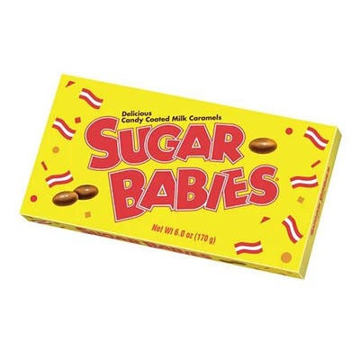 sugar babies® candy coated milk caramels theater box candy 6oz