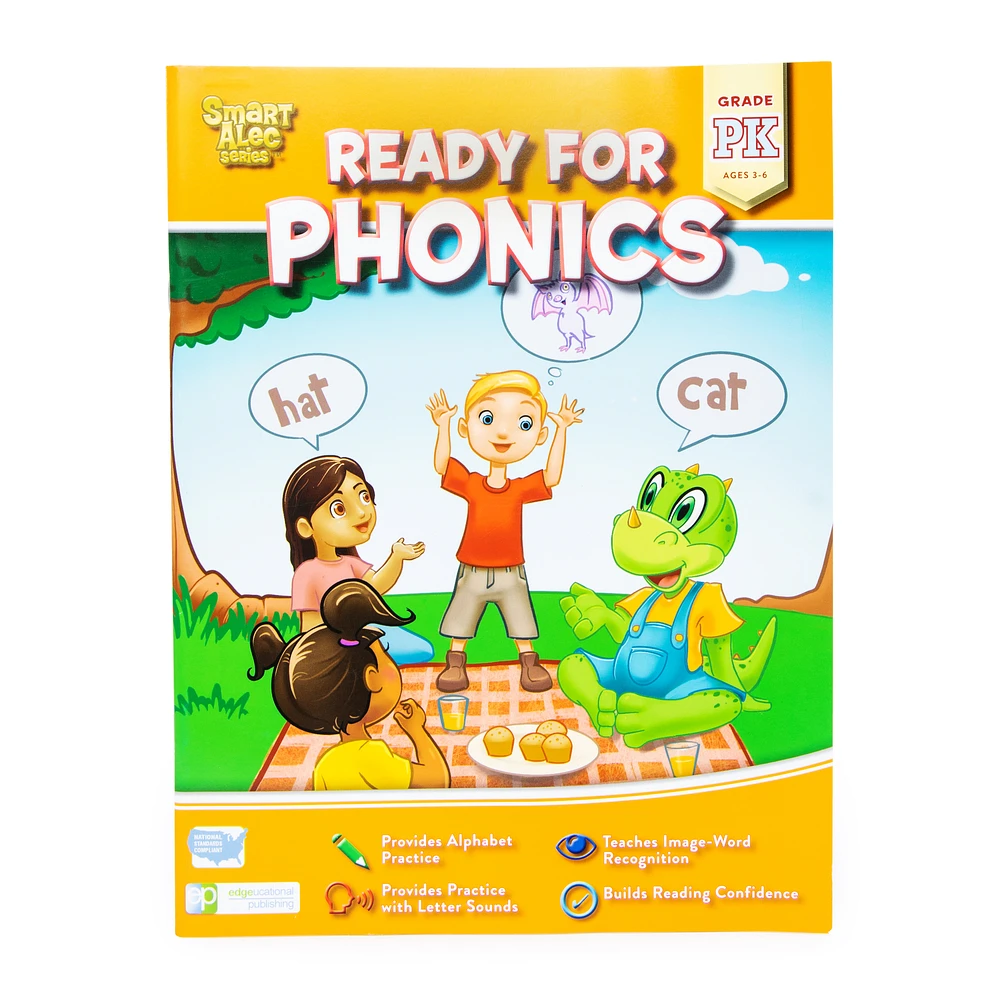 smart alec series™ ready for phonics for pre-k workbook