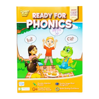 smart alec series™ ready for phonics for pre-k workbook