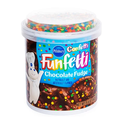 funfetti® chocolate fudge frosting 15.6oz
