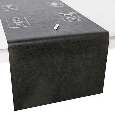 27ft chalkboard table runner with chalk