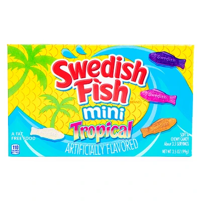 swedish fish® tropical mini theater box candy 3.5oz