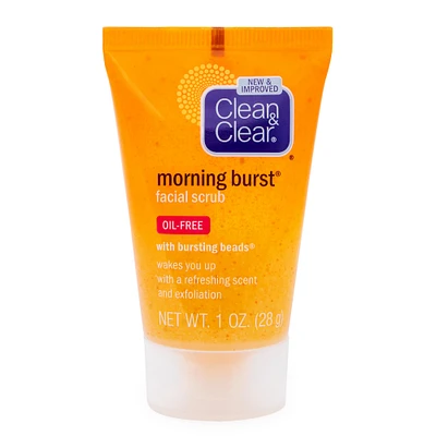 clean & clear® morning burst® facial scrub 1oz