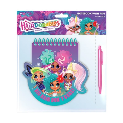 hairdorables® mini notebook & pen set