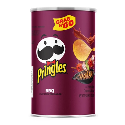 pringles® grab n' go bbq potato crisps 1.4oz