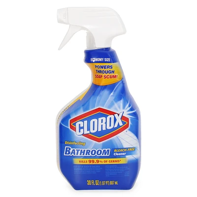 clorox® bathroom disinfecting spray cleaner 30oz