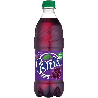 fanta® caffeine-free grape soda 20oz