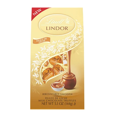 lindt® lindor dulce de leche milk chocolate truffles 5.1oz