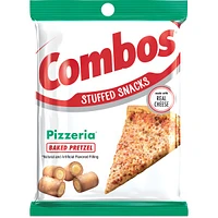 combos® pizzeria® baked pretzel stuffed snacks 6.3oz