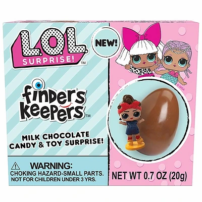 l.o.l. surprise!™ finders keepers™ chocolate with toy surprise 0.7oz