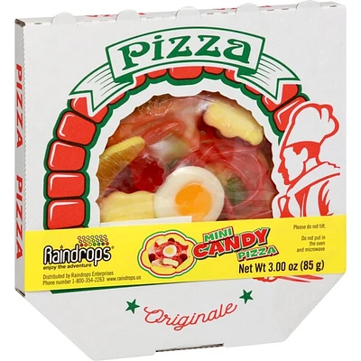 raindrops® mini gummi candy pizza 3oz