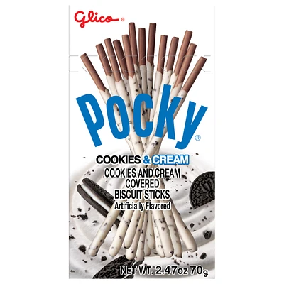 pocky® cookies & cream covered biscuit sticks 2.47oz