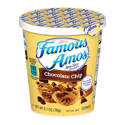 famous amos® bite size chocolate chip cookies 2.7oz