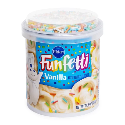 pillsbury funfetti® vanilla frosting 15.6oz