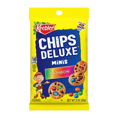 keebler® chips deluxe® mini cookies with rainbow m&m's® 3oz