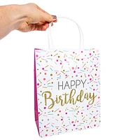 6-count birthday gift bags 8in x 10in