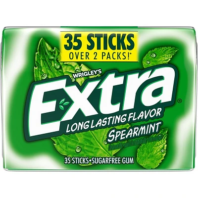 wrigley's extra® spearmint sugarfree gum 35-pack