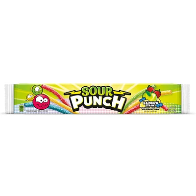 sour punch straws® rainbow candy 2oz