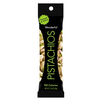 wonderful® pistachios - roasted & salted 1.25oz