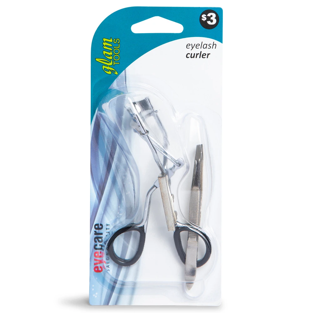 eyelash curler with tweezers set