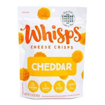 whisps® cheddar cheese crisps 2.12oz
