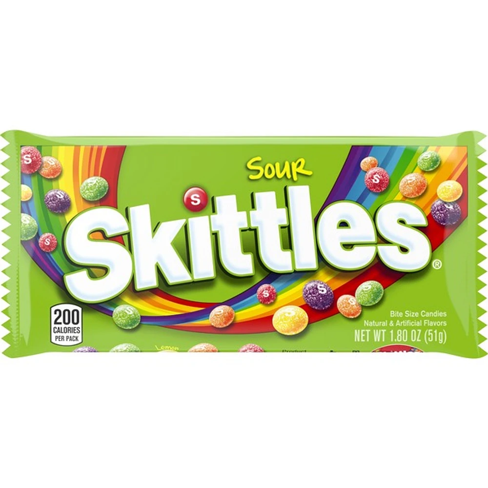 skittles® sour bite size candies 1.8oz