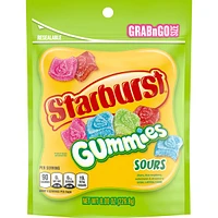 starburst® sour gummies grab n go resealable bag 8oz