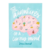 'the adventures of a curious mind' guided journal