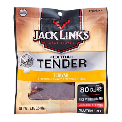 jack link's® extra tender teriyaki beef jerky 2.85oz