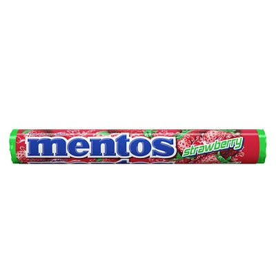 mentos® strawberry roll 1.3oz - 14 pieces