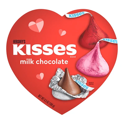 hershey's® kisses valentine heart candy box 6.5oz