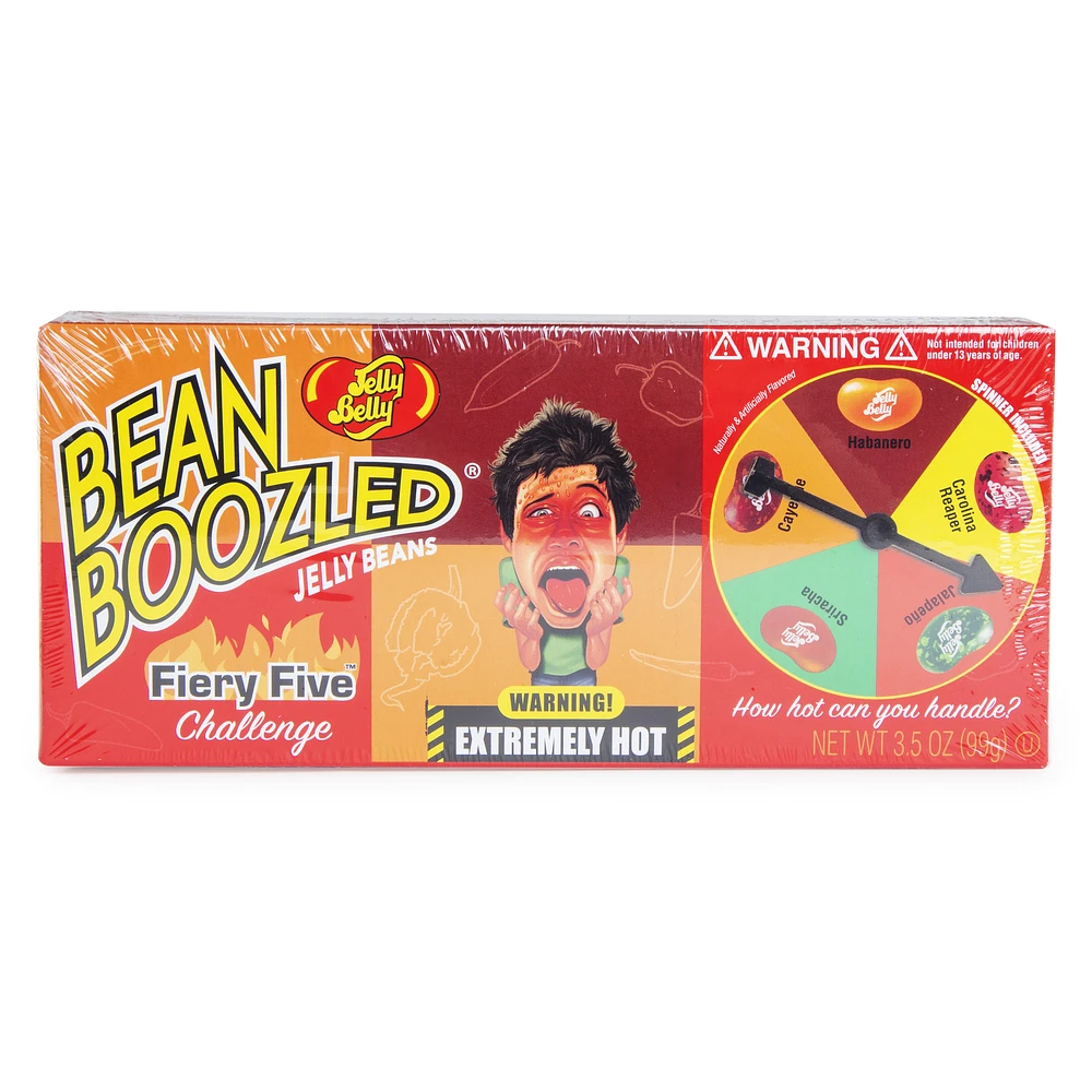 jelly belly® beanboozled® fiery five™ challenge jelly beans 3.5oz