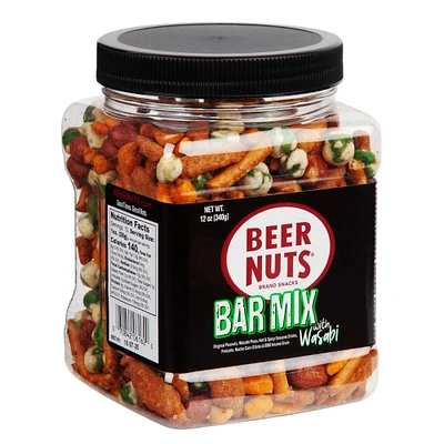 beer nuts® bar mix with wasabi peas 12oz