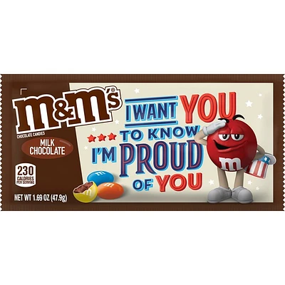 m&m's® milk chocolate candies 1.69oz
