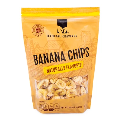 natural cravings® banana chips 16oz